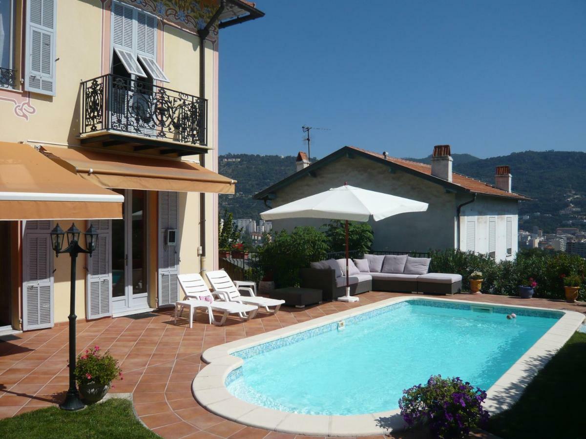 B&B Les Pervenches Nice Bagian luar foto